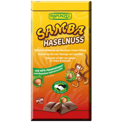 Samba Haselnuss Schokolade (90g)
